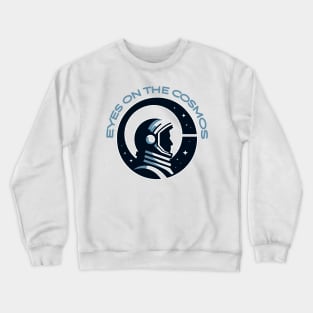 Gazing Into the Depths of the Cosmos Crewneck Sweatshirt